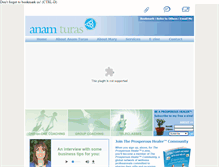 Tablet Screenshot of anamturas.com